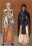 Святые мученики Киприан и Иустина. 
