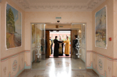 Предстоятель Русской Церкви освятил гостиницу для паломников Покровского женского монастыря г. Москвы