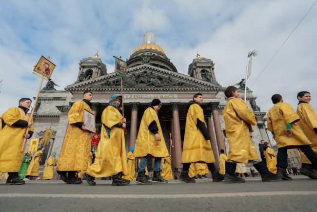 детский крестный ход вербное воскресенье