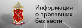 Информация о пропавших без вести