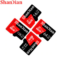 Мини SD-карта SHANDIAN, 4 ГБ, 8 ГБ, 16 ГБ, класс 6