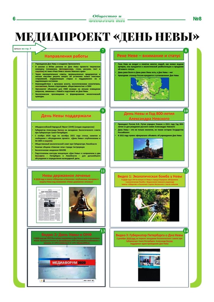 Zolotoy Diriger Ecogazeta SPb № 8 (231) 14 10 2021 6