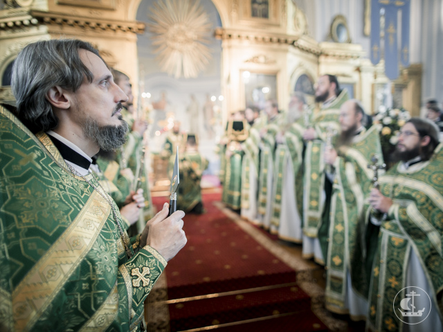 125-летие преставления преп. Амвросия Оптинского было отмечено в Духовной Академии праздничной Литургией и хиротонией