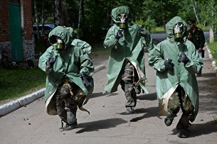 Первый войсковой слет казачьей молодежи в Новосибирской области